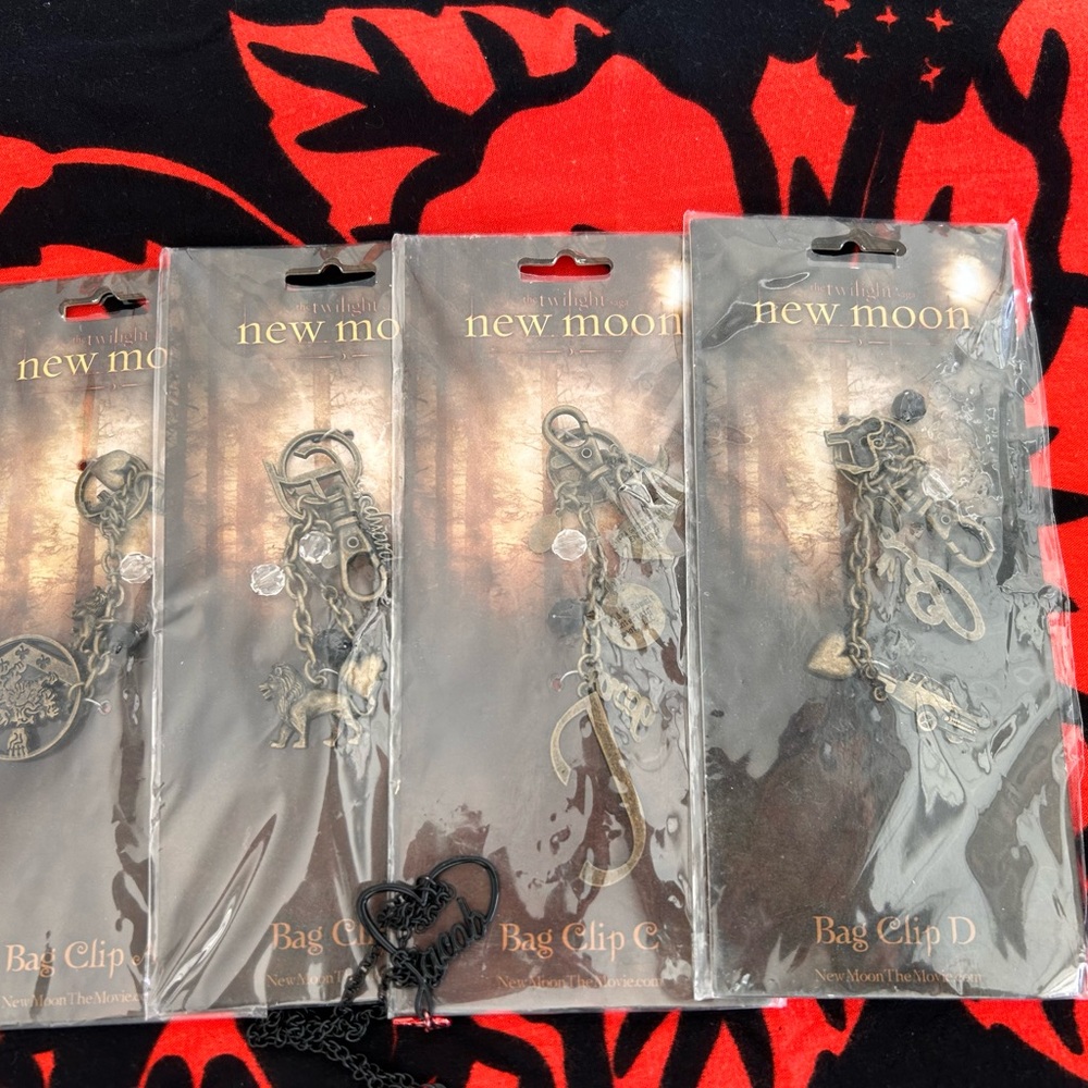 New Moon Bag Clip Set